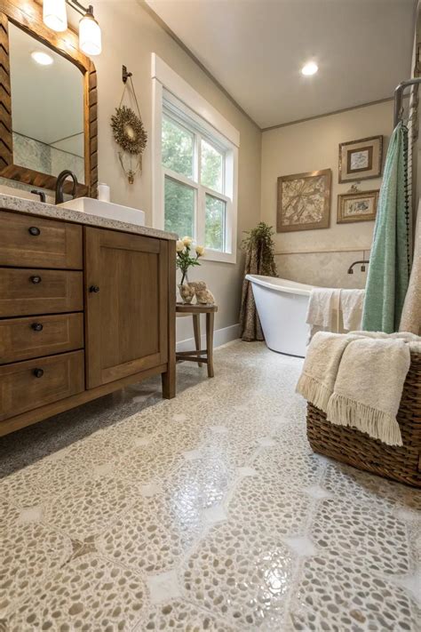 19+ Stunning Epoxy Bathroom Floor Ideas