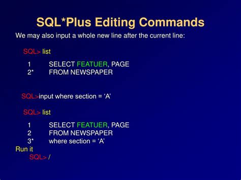 How to Use SQL Plus 的图像结果