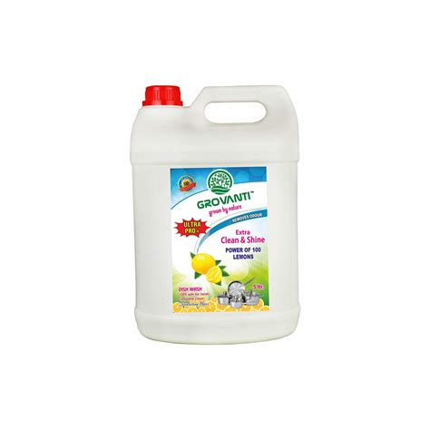 Grovanti Dishwash Ultra Liquid 5L, Powerful Cleaner Gel Ultra Manual ...