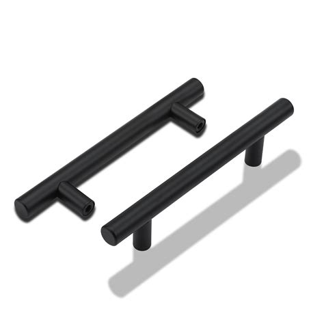 Buy LONTAN 10 Black Kitchen Cupboard Handles Black Cupboard Handles ...