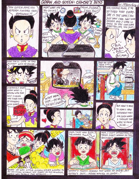 Gohan and Goten: Chi-Chi's boys. Part 1 by MGuevGuz on DeviantArt