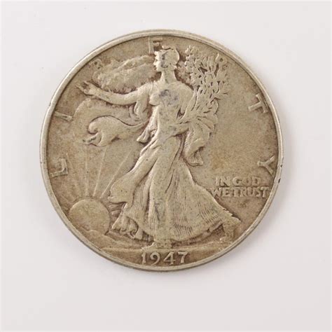 1947 Liberty Walking Silver Half Dollar | Property Room