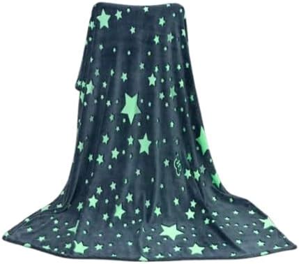 W2S Glow in The Dark Blanket for Kids, Light Weight Soft Cozy All ...