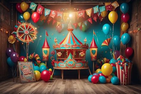 Carnival bliss studio backdrop for capturing joy and excitement in ...
