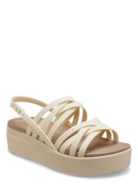 Crocs Women's Brooklyn Strappy Low Wedge Sandals - Walmart.com