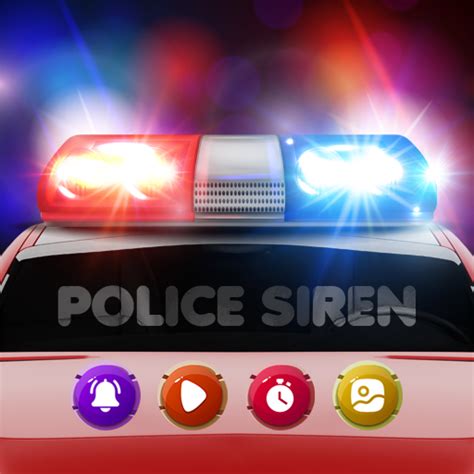 Loud Police Siren Police Light - App on Amazon Appstore