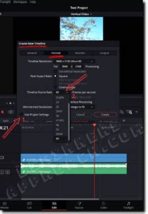 Image result for How to Reduce Timeline Resolution in Resolve