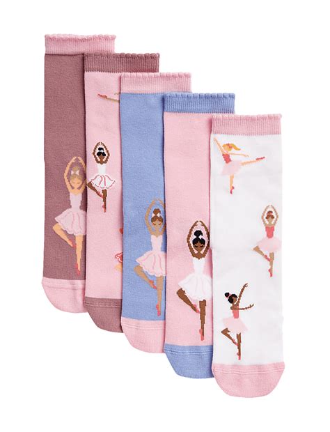 Buy 5 Pack Cotton Rich Sports Rib Fruit Socks (6 Small - 7 Large) at ...