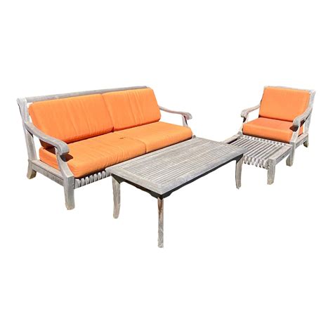 Smith & Hawken Outdoor Patio Set | Chairish