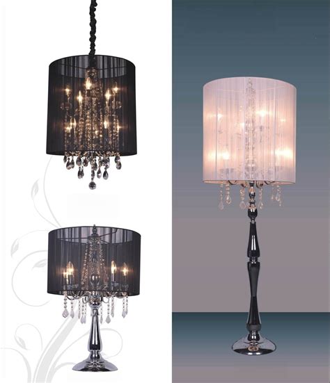 Crystal Pendant Lamp-Chandelier, Table Lamp, Floor Lamp - Lamp and Lamps