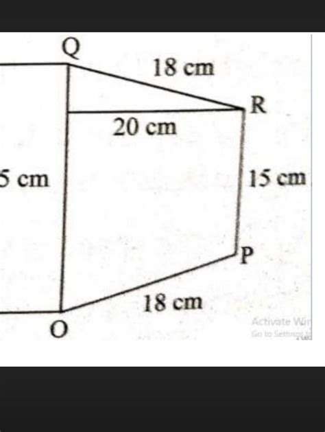 Tell the area of above question - Brainly.in