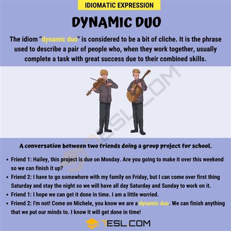 "Dynamic Duo" Meaning, Origin and Examples • 7ESL