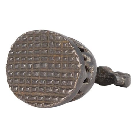 Brass Squirrel Figurine Skin Foot Scrubber