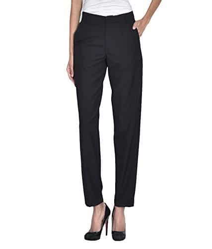 Women's Blue Black Trousers