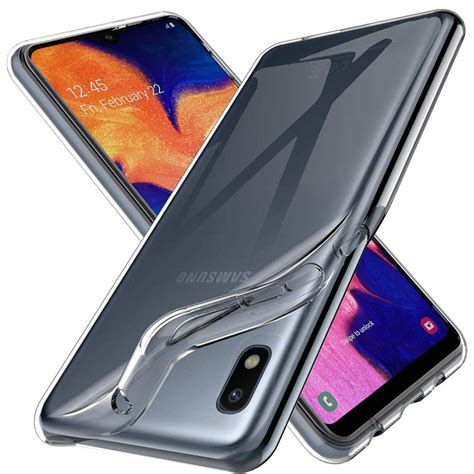 Casotec Soft TPU Back Case Cover for Samsung Galaxy A10e - Clear
