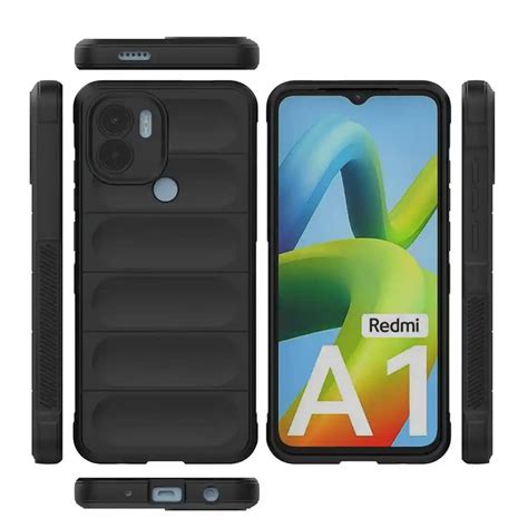 Shield Silicone Back Cover for Redmi A1 Plus (6.52") | Silicone Case