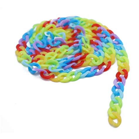 Buy Acrylic Plastic Curb Chains For Bag Strap Mask Holder online ...