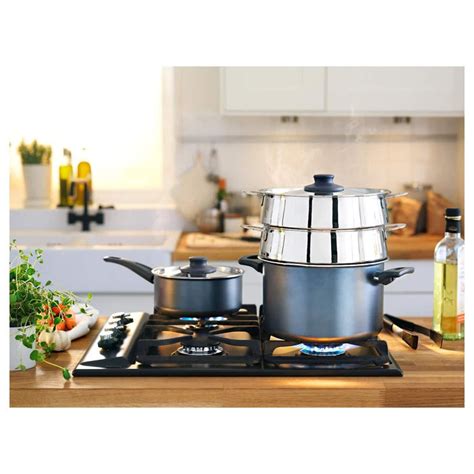 IKEA STABIL Stainless Steel Steamer Insert - Make Healthy Meals in a ...