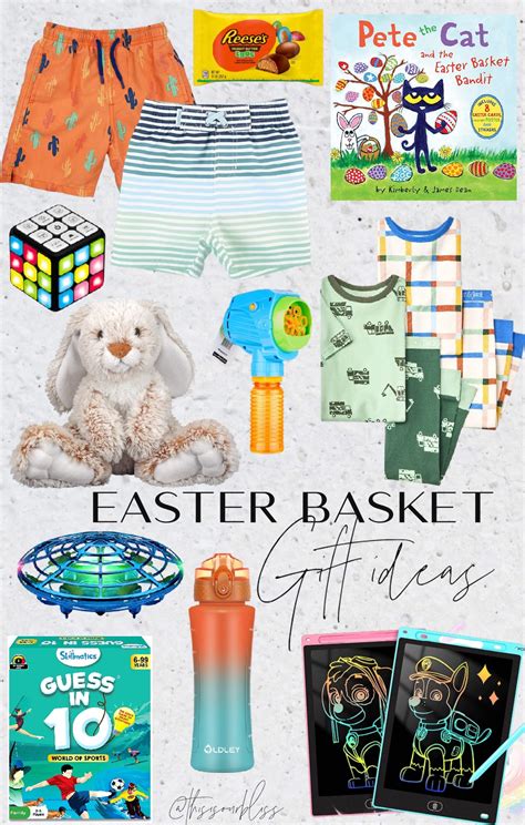 Easter Basket Filler Ideas for Kids - This is our Bliss