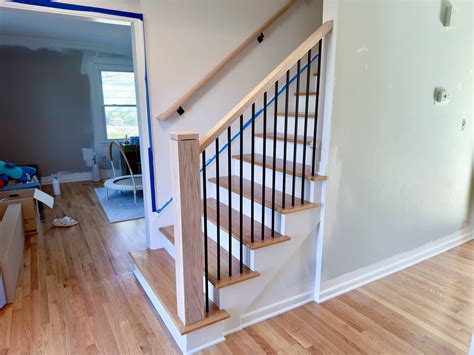 Modern Stair Railing and Handrail Installation - 10GEN Construction