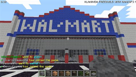 Image result for Minecraft Walmart Build
