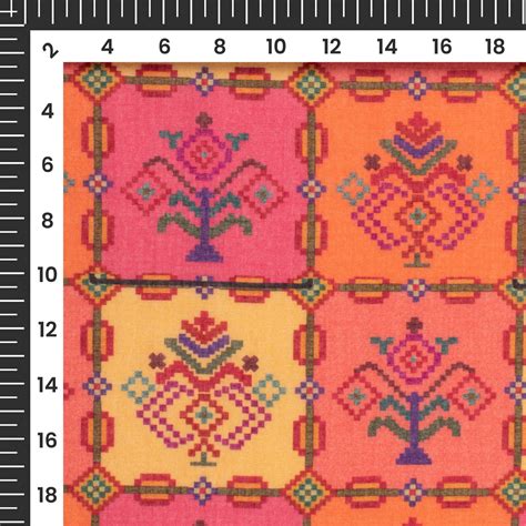 Patolaa Digital Print Pure Cotton Mulmul Fabric – Fabcurate