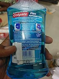 Buy Colgate Plax Peppermint Mouthwash, 250 ml Online at Low Prices in ...