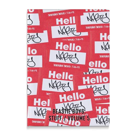 Beastie Boys "Hello Nasty (Stuff / Volume 5)" Zine - BEYOND THE STREETS