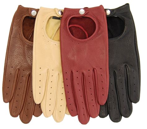Women's Deerskin Driving Gloves | Driving gloves, Leather gloves, Gloves