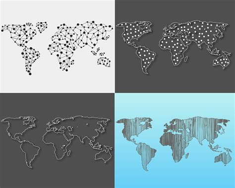 World Map Vector Graphics 的图像结果