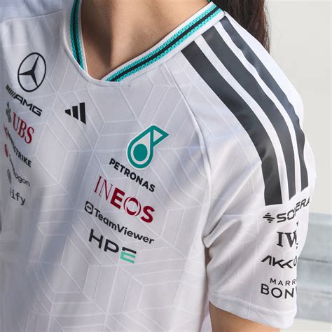 adidas MERCEDES - AMG PETRONAS FORMULA 1 TEAM DRIVER JERSEY AUTHENTIC ...