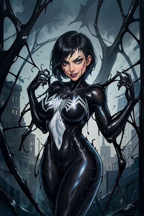 ArtStation - She-Venom Symbiote suit | Venom girl, Symbiotes marvel ...