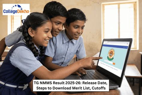TG NMMS Result 2025-26: Release Date, Steps to Download Merit List ...