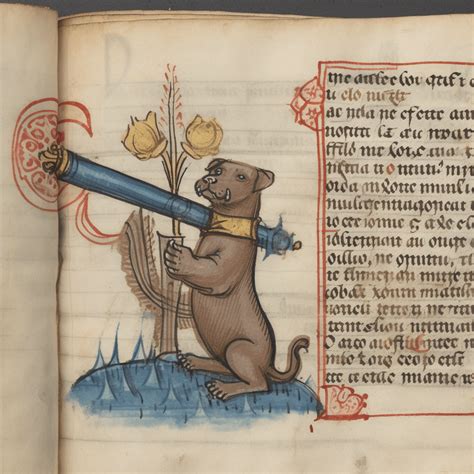 Rabbit-Dog Wars Illuminated Manuscript Art for my book. AI's random ...