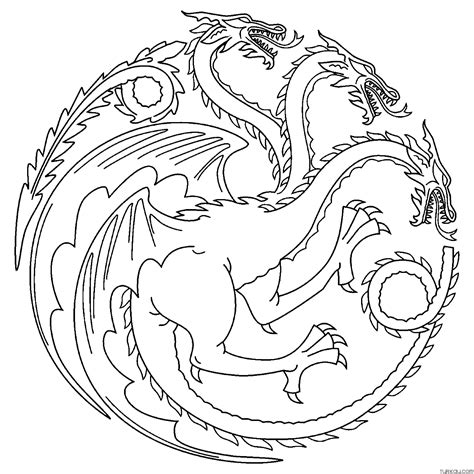 Three Headed Dragon Coloring Pages [2025]