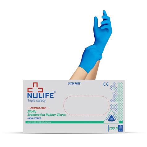 Powder Free Nitrile Gloves, Latex Free Examination Gloves, Nitrile Gloves