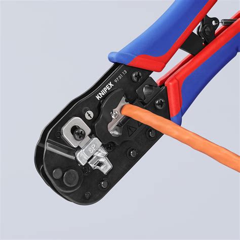 97 51 13 Knipex | Knipex 97 Hand Crimp Tool for RJ45 Connectors | 267 ...