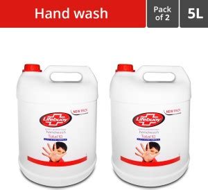 LIFEBUOY Hand Wash Total 10- Active Silver Formula Hand Wash Can ...