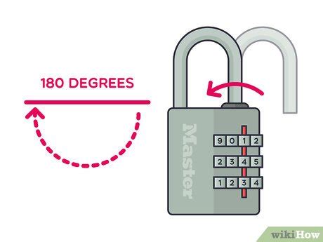 Image result for Master Lock Combination Lock Reset