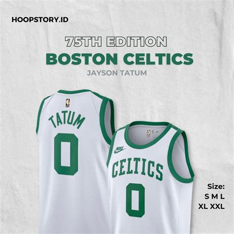 Jual JERSEY BASKET NBA CELTICS #0 JAYSON TATUM ORIGIN SERIES PUTIH 21/ ...