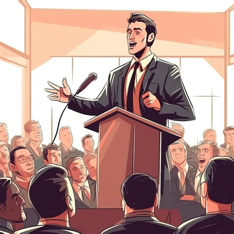 Speech Stage Cartoon 的图像结果