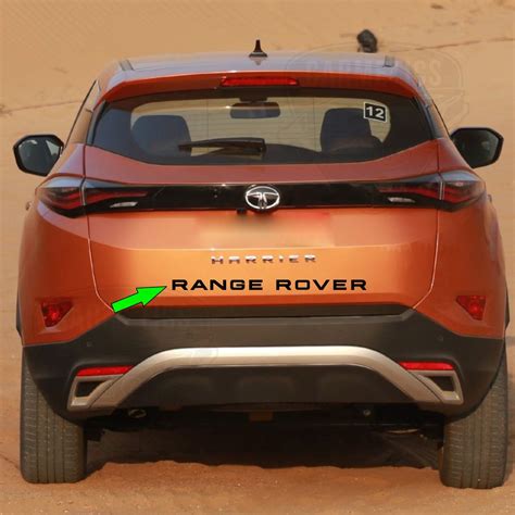 Carmetics Range Rover 3D Letters (3D Logo 3D Emblem Accessories) for ...