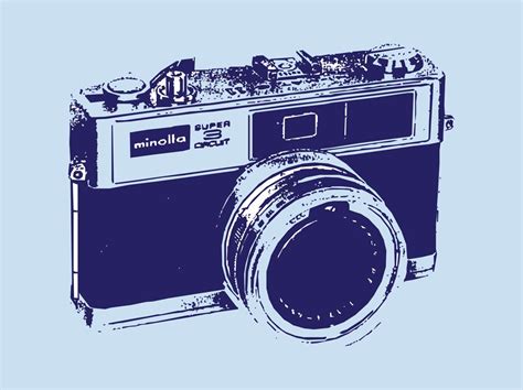 Retro Camera Vector 的图像结果