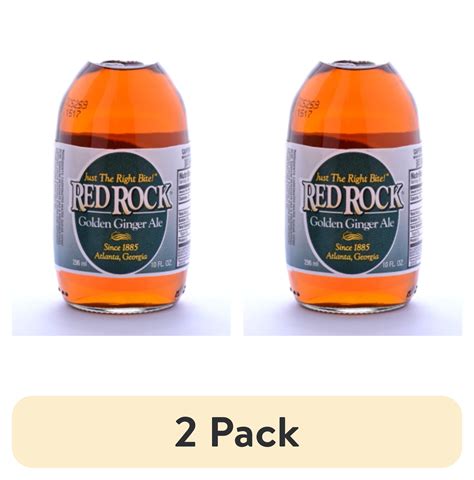 (2 pack) Red Rock Golden Ginger Ale, 10 Fl Oz, 6 Pack Bottles - Walmart.com