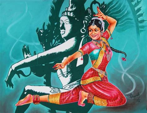 Bharatanatyam Paintings & Art on Canvas | Buy Bharatanatyam Wall Art ...