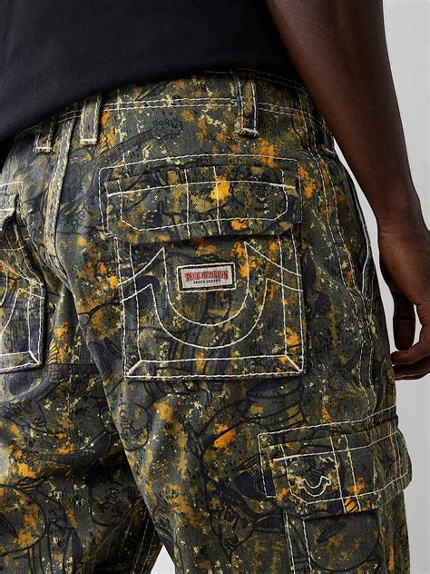 BUDDHA CAMO BIG T CARGO PANT | True Religion