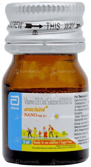 Arachitol Nano 60k Oral Solution: Uses, Side Effects, Price & Substitutes
