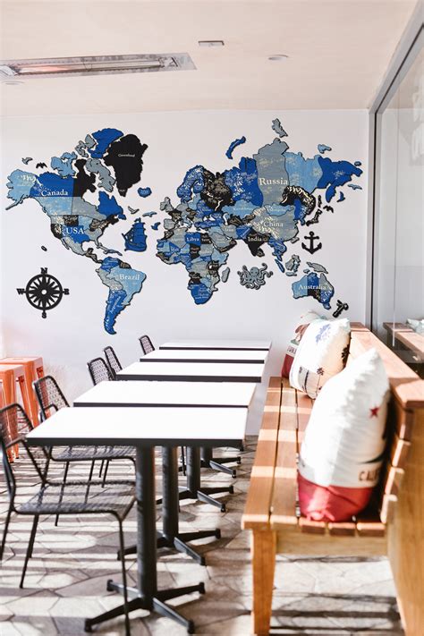 World Map 3D Large Format 的图像结果