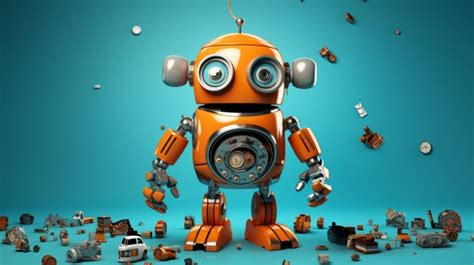 Cute Robot Explainer Cartoon 的图像结果