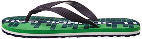 Buy Gas Men's Racket Green Rubber Flip-Flops and House Slippers - 11 UK ...